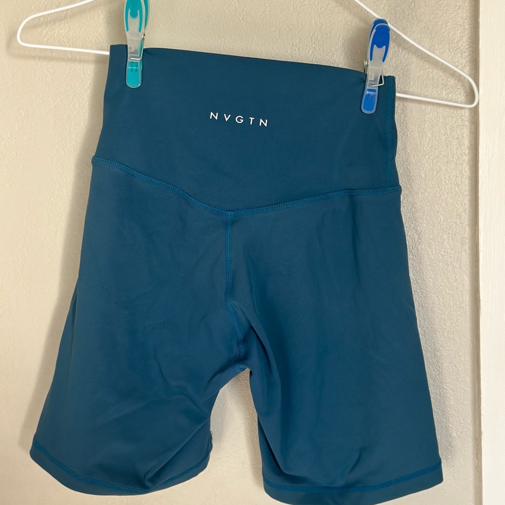 NVGTN Women's Athletic Shorts - Teal